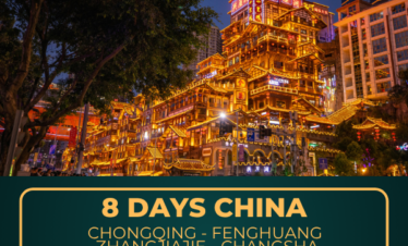 8D BEST DEAL CHINA CHONGQING ZHANGJIAJIE